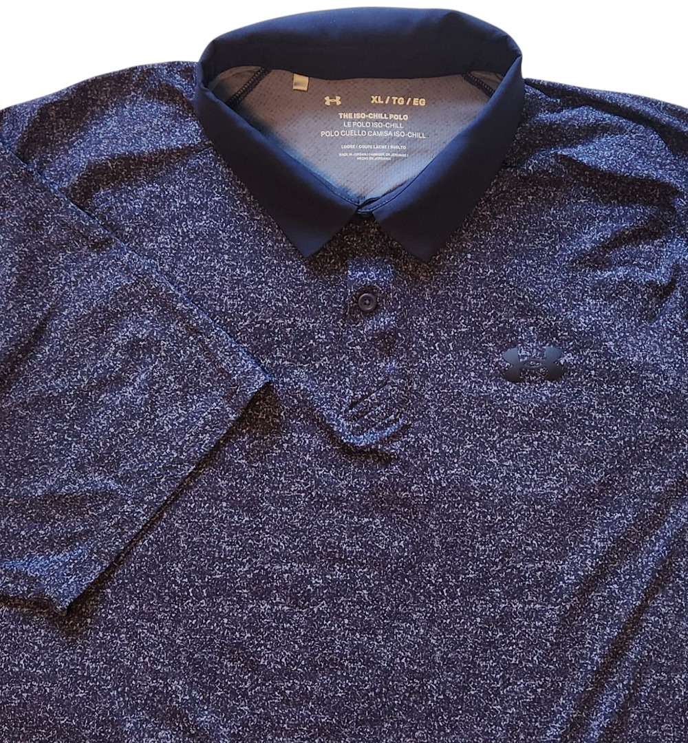 Under Armour Iso-chill Polo Shirt, Cooling Performance size XL, UPF 50+ Golf